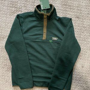 L.L. Bean Airlight Knit Pullover, Size Small, Slightly Fitted, Dark Hunter